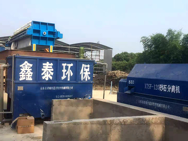 污水處理系統(tǒng)效力于中鐵12局江蘇常州南沿江鐵路項(xiàng)目攪合站
